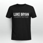 Luke Bryan Country On Tour 2023 Luke Bryan Music Concert Double Sides front 5 T Shirt