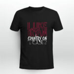 Luke Bryan Country On Tour 2023 v1 front 2 T Shirt