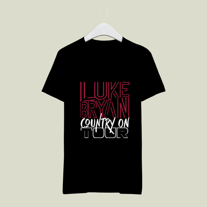 Luke Bryan Country On Tour 2023 V1 Front 4 T Shirt