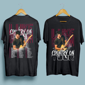 Luke Bryan Tour 2023 front 4 T Shirt
