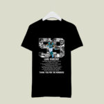 Luke Kuechly Carolina Panthers Thank you for the memories 4 T Shirt