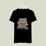 Lynyrd Skynyrd Big Wheels Keep on Turnin Concert Tour front 2 T Shirt