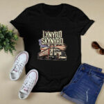 Lynyrd Skynyrd Big Wheels Keep on Turnin Concert Tour front 3 T Shirt