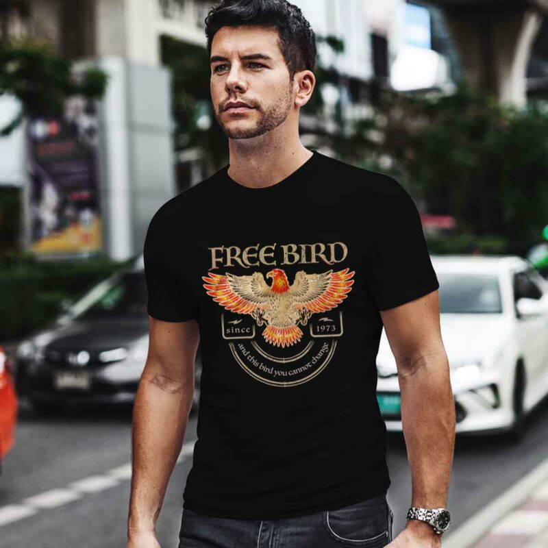 Lynyrd Skynyrd Free Bird Eagle Usa Flag 0 T Shirt