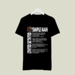 Lynyrd Skynyrd Simple Man Lyrics 2 T Shirt