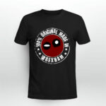 Made in Wrexham 100 Deadpool Marvel 4 T Shirt
