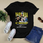 Madonna 45th Anniversary 1979 2024 Thank You For The Memories 3 T Shirt