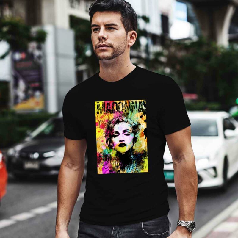 Madonna Color Pop Singer 0 T Shirt