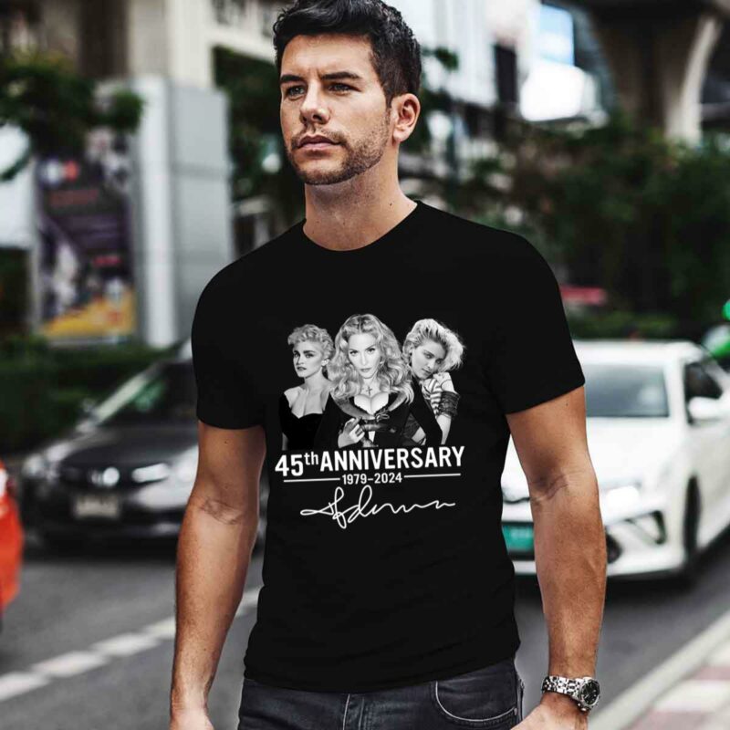 Madonna Signature 45Th Anniversary 0 T Shirt