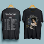 Madonna The Virgin Tour 1985 Front 4 T Shirt