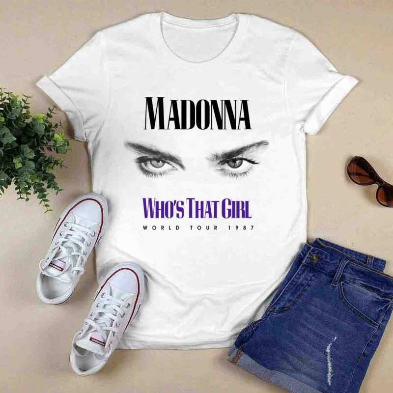 Madonna Who Is That Girl 0 T Shirt