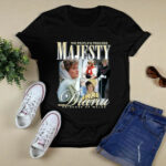 Majesty Diana Princess of Wales Vintage 4 T Shirt