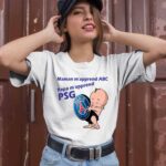 Maman MApprend ABC Papa MApprend PSG Paris Saint Germain 2 T Shirt