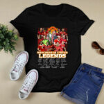 Manchester United Legends Signatures 4 T Shirt