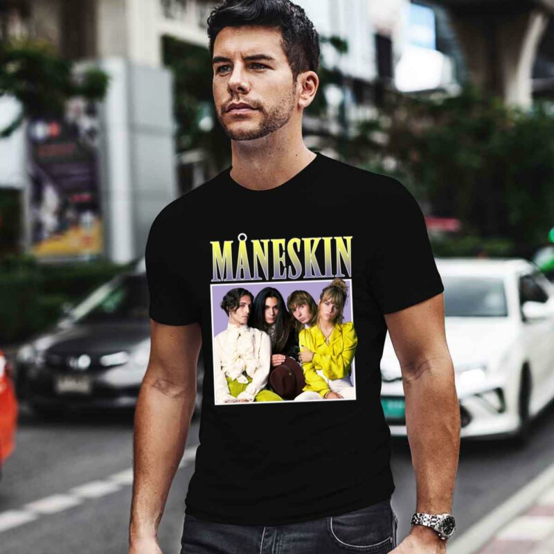 Maneskin Band Rock 0 T Shirt