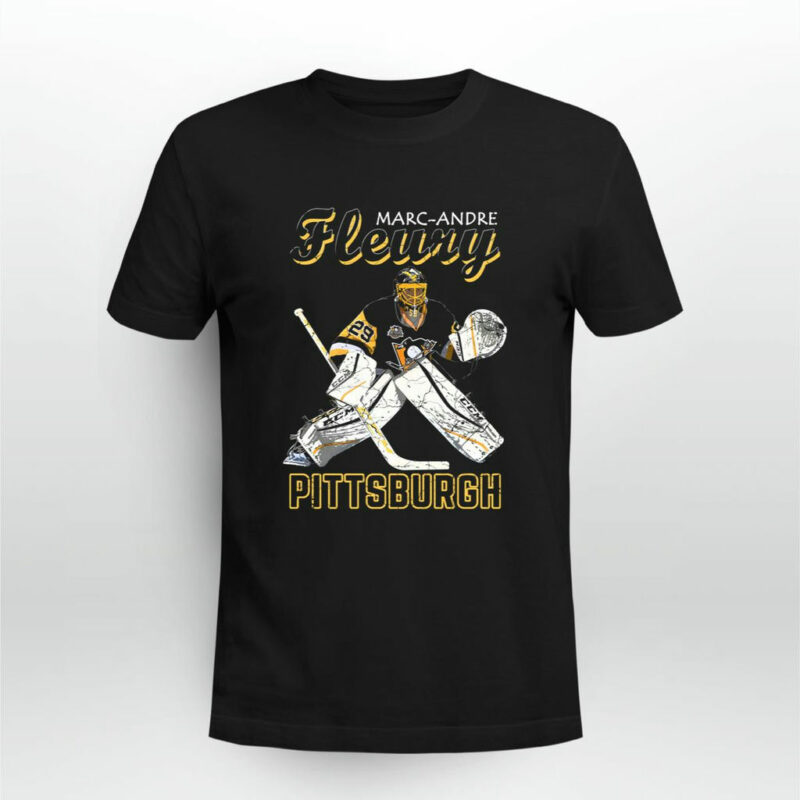 Marc Andre Fleury Pittsburgh Penguins 0 T Shirt