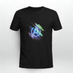 Marvel Avengers Endgame Logo Swiped Colors 4 T Shirt