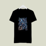 Marvel Avengers Endgame Suit Group Shot Graphic 2 T Shirt