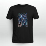 Marvel Avengers Endgame Suit Group Shot Graphic 3 T Shirt