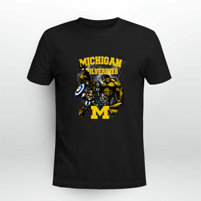 Marvel Michigan Wolverines 0 T Shirt