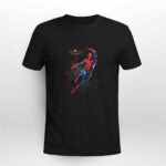 Marvel Spider Man Far From Home Web Swing Shatter Portrait 2 T Shirt