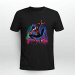 Marvel Spider Man Miles Morales Graffiti City 2 T Shirt