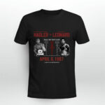 Marvelous marvin vs sugar ray leonard april 6 1987 0 T Shirt