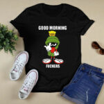 Marvin the Martian good morning fuckers 4 T Shirt
