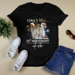 Mary J Blige 33rd Anniversary 1989 2022 Signature 3 T Shirt