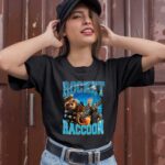 Mavel Guardians of the Galaxy Rocket Raccoon Portrait 1 T Shirt