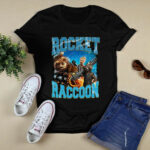 Mavel Guardians of the Galaxy Rocket Raccoon Portrait 3 T Shirt