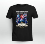Max Verstappen Back To Back To Back 2023 World Champion 1 T Shirt