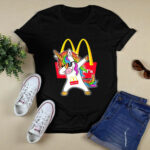 McDonalds Unicorn Dabbing 4 T Shirt