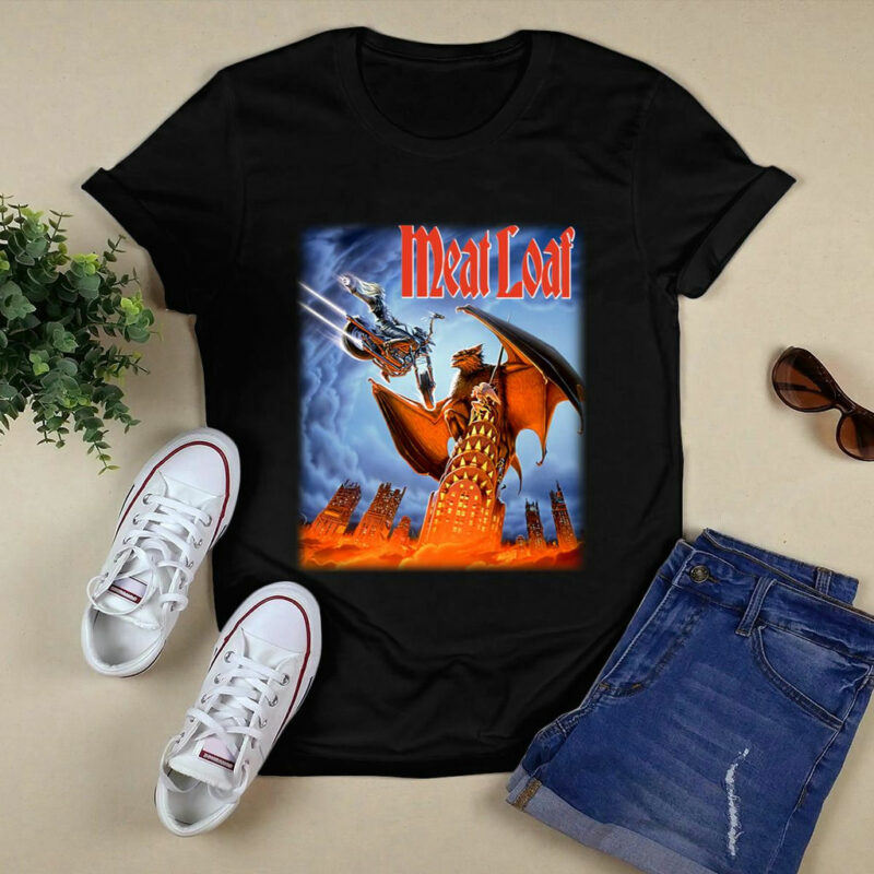 Meat Loaf Everything Louder Than Everything Else World Tour Front 4 T Shirt