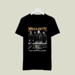 Megadeth 41st Anniversary Thank You For The Memories 1 T Shirt