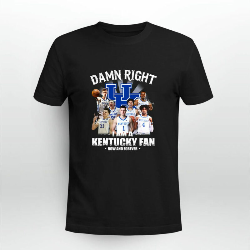 Mens Basketball Damn Right I Am A Wildcats Fan Now And Forever Signatures 0 T Shirt