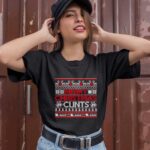Merry Christmas Cunts Ugly Christmas Sweater Gift 1 T Shirt