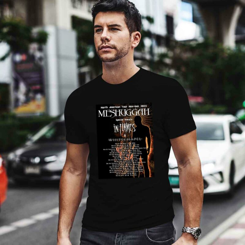 Meshuggah Tour 2023 0 T Shirt