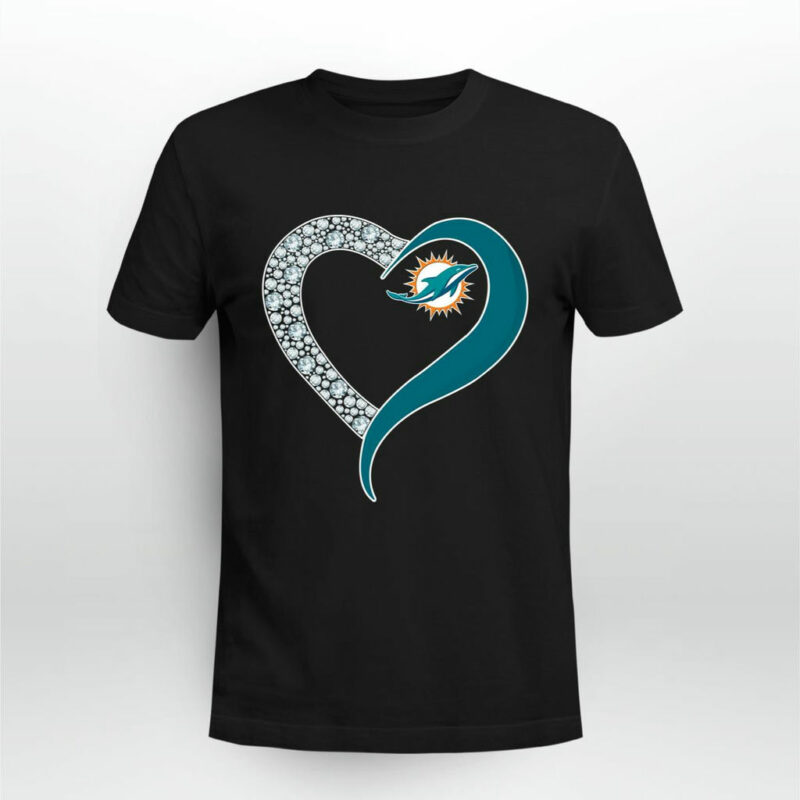 Miami Dolphins Hear 0 T Shirt