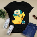 Miami Dolphins Pikachu Pokemon 2 T Shirt