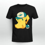 Miami Dolphins Pikachu Pokemon 4 T Shirt