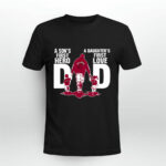 Miami Heat Dad sons first hero daughters first love 3 T Shirt
