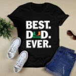 Miami Hurricanes Best Dad Ever 4 T Shirt
