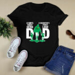 Miami Hurricanes Dad sons first hero daughters first love 4 T Shirt