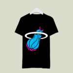 Miamis vices heat basketbal 4 T Shirt