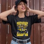 Mich Again Back To Back To Back Big East 3 T Shirt