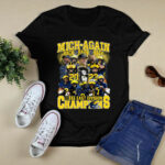 Mich Again Back To Back To Back Big East 4 T Shirt