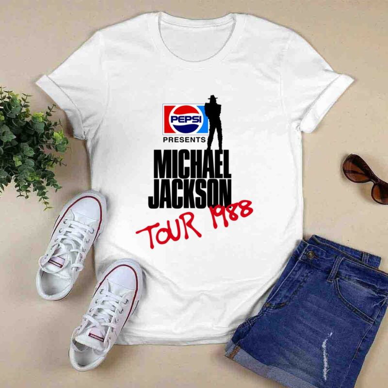 Michael Jackson Bad Pepsi Concert Tour 1988 0 T Shirt