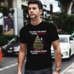 Michael Myers Christmas Tree He Knows When Youre Awake Christmas 4098 T Shirt