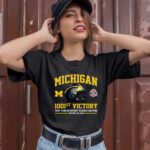 Michigan 1001st Victory First Team In History To Reach 1001 Wins November 25 2023 3 T Shirt
